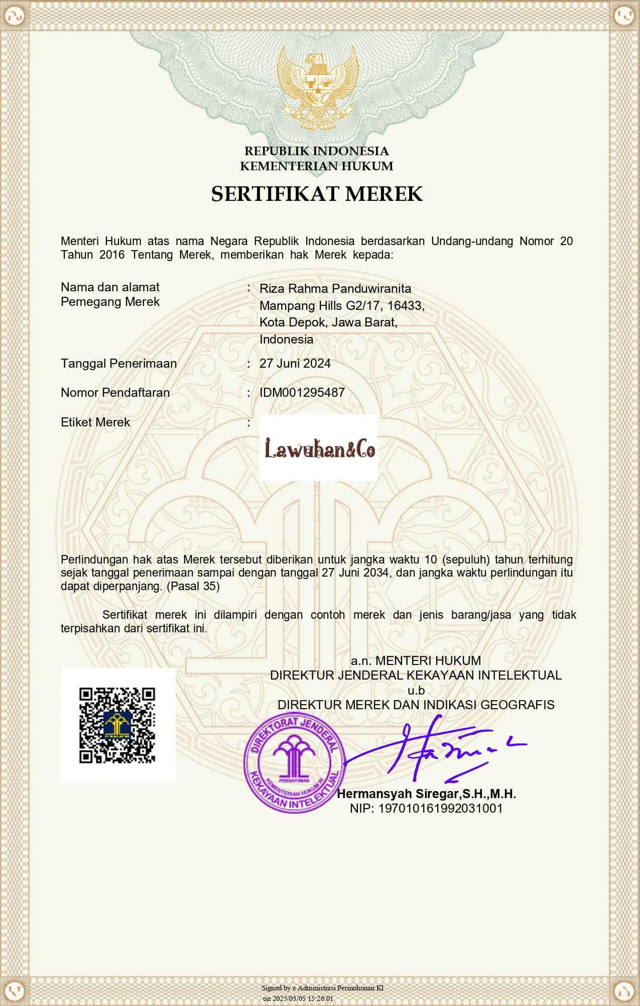 Dapur Srikandi Kitchen